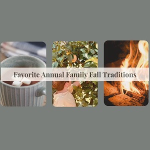 cup of hot coco, boy picking apples, fireplace